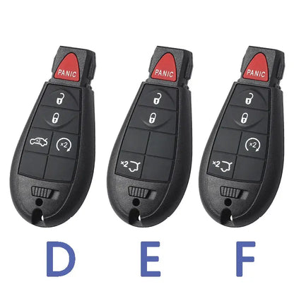 KEYECU 433MHz ID46 Chip M3N5WY783X / IYZ-C01C Replacement Remote Key Fobik Fob for Chrysler Jeep Dodge Ram Trunk 2008-2014 upscaleclicks