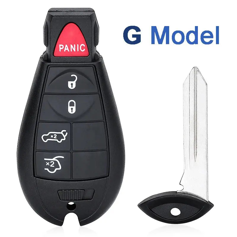 KEYECU 433MHz ID46 Chip M3N5WY783X / IYZ-C01C Replacement Remote Key Fobik Fob for Chrysler Jeep Dodge Ram Trunk 2008-2014 upscaleclicks