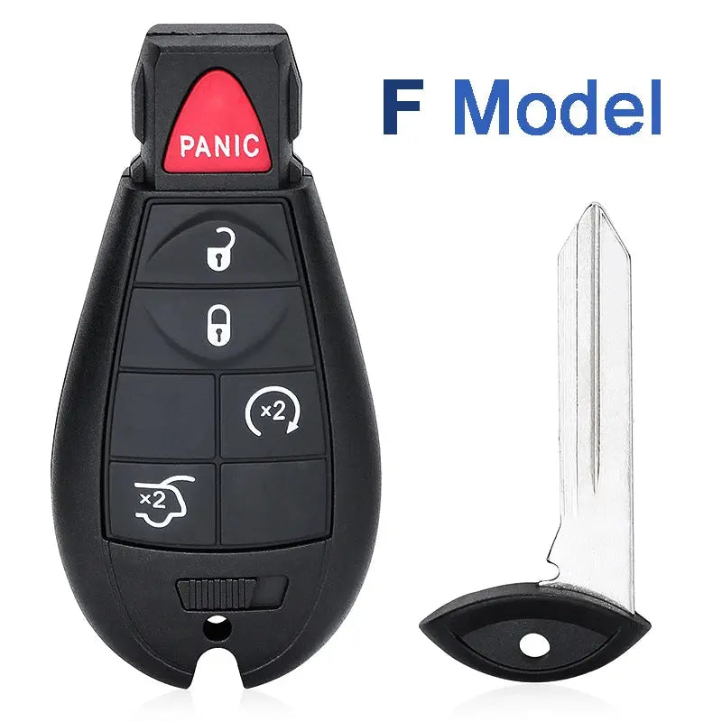 KEYECU 433MHz ID46 Chip M3N5WY783X / IYZ-C01C Replacement Remote Key Fobik Fob for Chrysler Jeep Dodge Ram Trunk 2008-2014 upscaleclicks