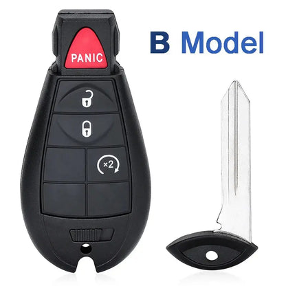 KEYECU 433MHz ID46 Chip M3N5WY783X / IYZ-C01C Replacement Remote Key Fobik Fob for Chrysler Jeep Dodge Ram Trunk 2008-2014 upscaleclicks