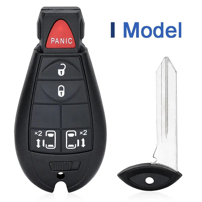 KEYECU 433MHz ID46 Chip M3N5WY783X / IYZ-C01C Replacement Remote Key Fobik Fob for Chrysler Jeep Dodge Ram Trunk 2008-2014 upscaleclicks