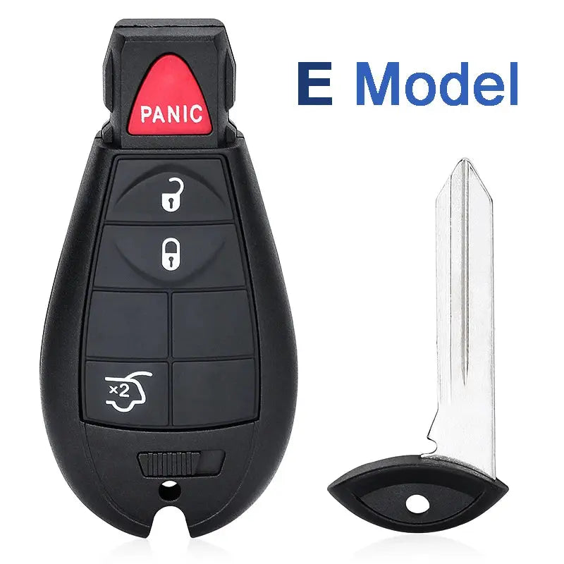KEYECU 433MHz ID46 Chip M3N5WY783X / IYZ-C01C Replacement Remote Key Fobik Fob for Chrysler Jeep Dodge Ram Trunk 2008-2014 upscaleclicks