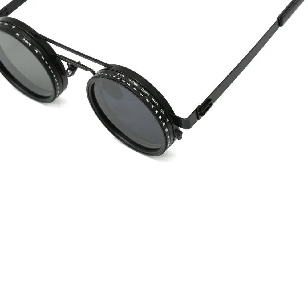 KLASSNUM Adjustable Sunglasses Men Nd Filter Glasses ND9 Speed Dimming Sun Glasses Round Polarized Fishing Driving Eyewear 2025 upscaleclicks
