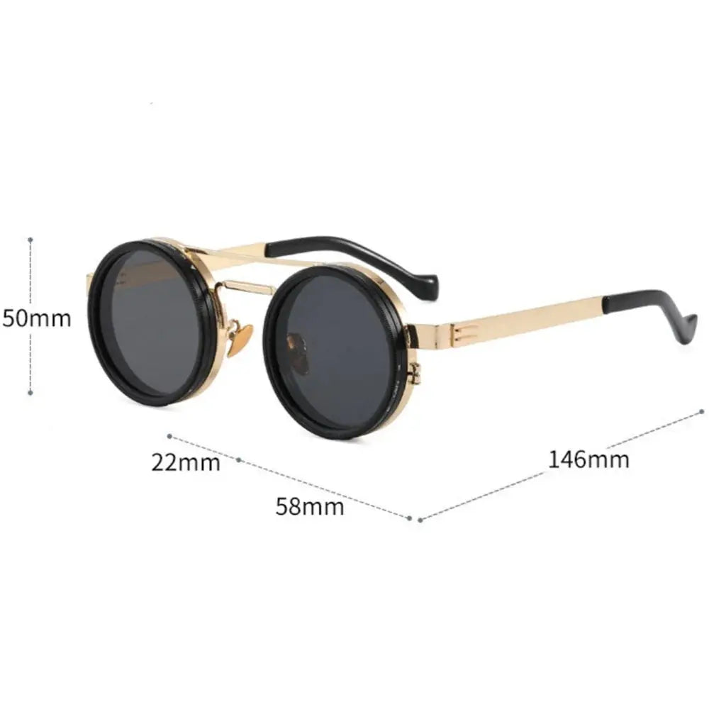 KLASSNUM Adjustable Sunglasses Men Nd Filter Glasses ND9 Speed Dimming Sun Glasses Round Polarized Fishing Driving Eyewear 2025 upscaleclicks