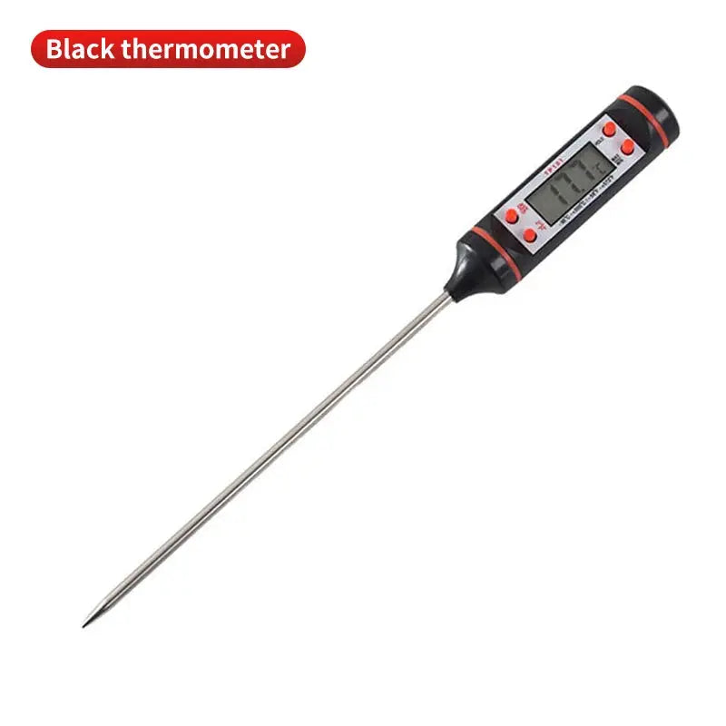 Kitchen Food Baking Digital Thermometer Electronic Probe Type Digital Display Liquid Grill Thermometer upscaleclicks