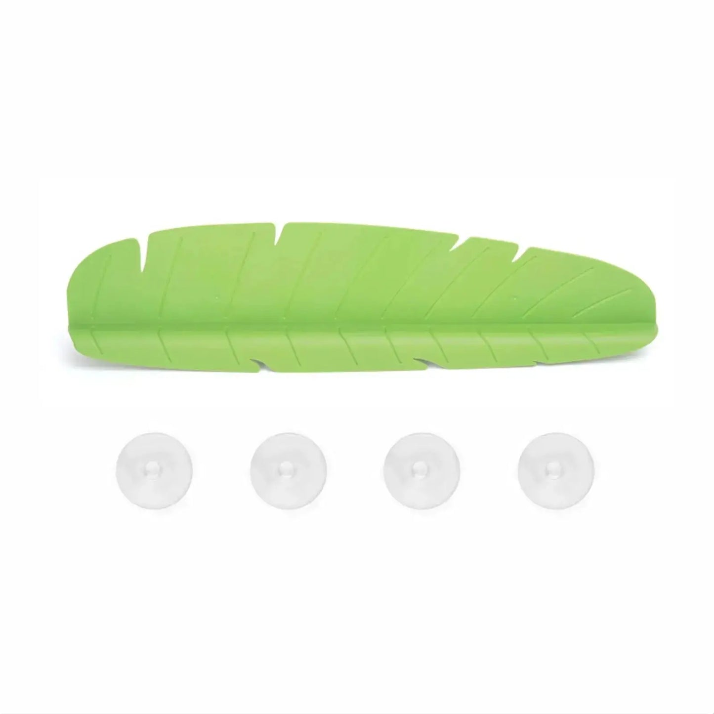 Kitchen Sink Water Guards Soft Banana Leaf Shape Water Sink Flap Block With Suckers Oil-Proof Proof Sink Access upscaleclicks