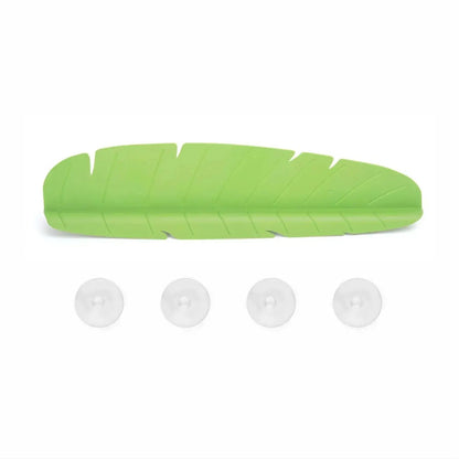 Kitchen Sink Water Guards Soft Banana Leaf Shape Water Sink Flap Block With Suckers Oil-Proof Proof Sink Access upscaleclicks