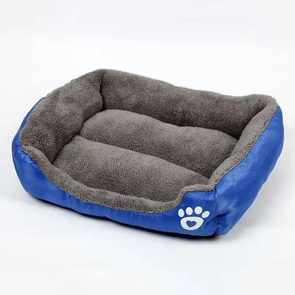 Large Square Nest L-3XL Pet Large Dog Bed for Medium Dogs Soft Fleece Nest Big Dog Sofa Bed Winter Warm Cat House for Pet
