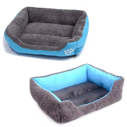 Large Square Nest L-3XL Pet Large Dog Bed for Medium Dogs Soft Fleece Nest Big Dog Sofa Bed Winter Warm Cat House for Pet