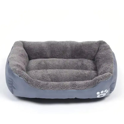 Large Square Nest L-3XL Pet Large Dog Bed for Medium Dogs Soft Fleece Nest Big Dog Sofa Bed Winter Warm Cat House for Pet