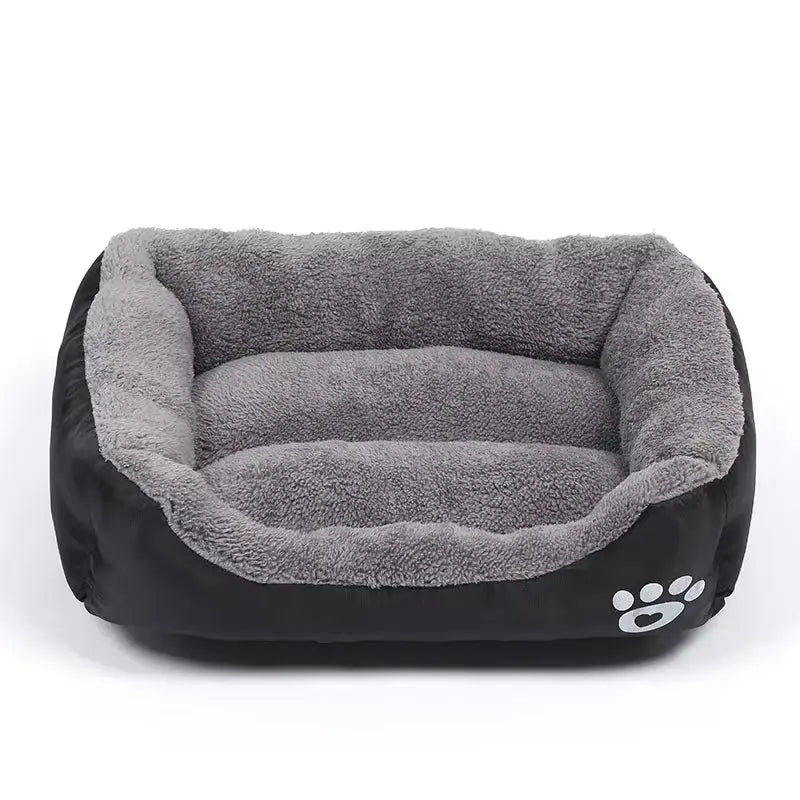 Large Square Nest L-3XL Pet Large Dog Bed for Medium Dogs Soft Fleece Nest Big Dog Sofa Bed Winter Warm Cat House for Pet