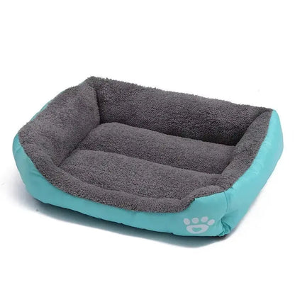 Large Square Nest L-3XL Pet Large Dog Bed for Medium Dogs Soft Fleece Nest Big Dog Sofa Bed Winter Warm Cat House for Pet