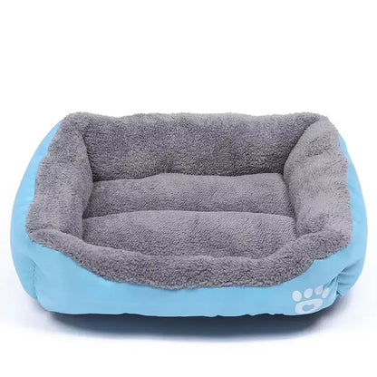 Large Square Nest L-3XL Pet Large Dog Bed for Medium Dogs Soft Fleece Nest Big Dog Sofa Bed Winter Warm Cat House for Pet