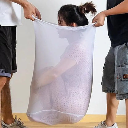 Large Washing Laundry Bag Mesh Organizer Net Dirty Bra Socks Underwear Shoe Storag Wash Machine Cover Clothes upscaleclicks