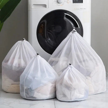 Large Washing Laundry Bag Mesh Organizer Net Dirty Bra Socks Underwear Shoe Storag Wash Machine Cover Clothes upscaleclicks