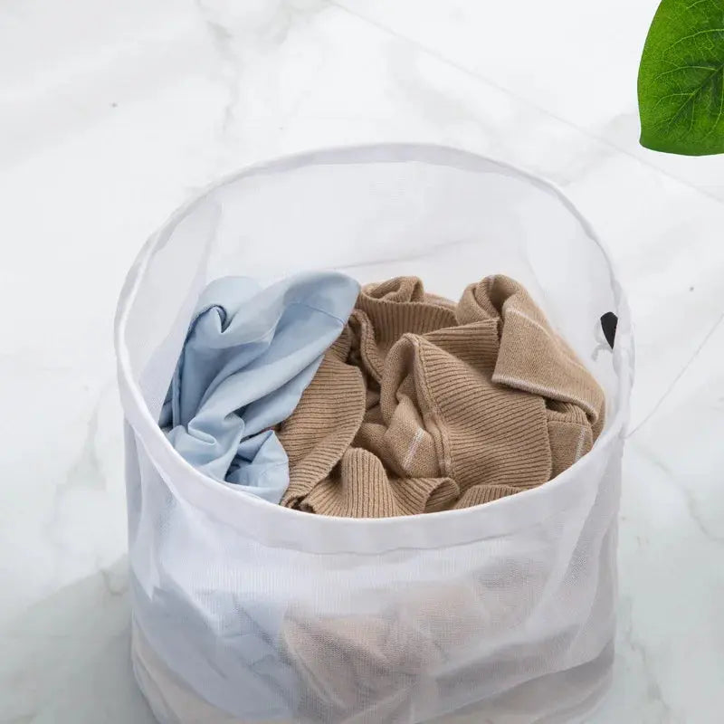 Large Washing Laundry Bag Mesh Organizer Net Dirty Bra Socks Underwear Shoe Storag Wash Machine Cover Clothes upscaleclicks