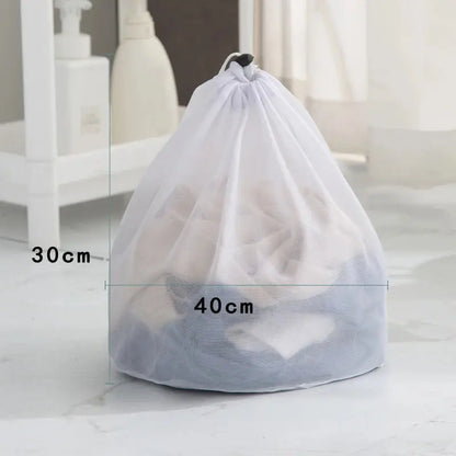 Large Washing Laundry Bag Mesh Organizer Net Dirty Bra Socks Underwear Shoe Storag Wash Machine Cover Clothes upscaleclicks