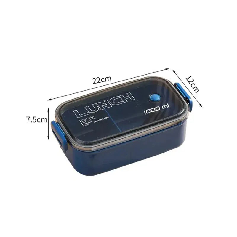 Lunch Box Preservation Box Microwave Heat-resistant Plastic Food Fruit Storage and Sealing Lunch Boxes for Children Adultkitchen upscaleclicks