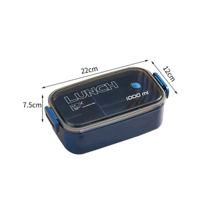 Lunch Box Preservation Box Microwave Heat-resistant Plastic Food Fruit Storage and Sealing Lunch Boxes for Children Adultkitchen upscaleclicks