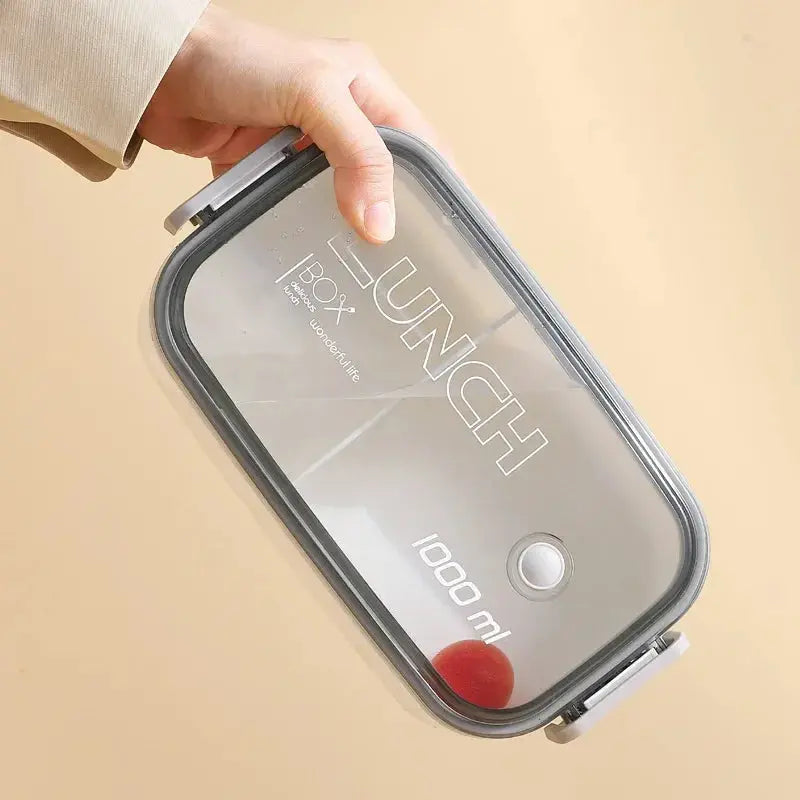 Lunch Box Preservation Box Microwave Heat-resistant Plastic Food Fruit Storage and Sealing Lunch Boxes for Children Adultkitchen upscaleclicks