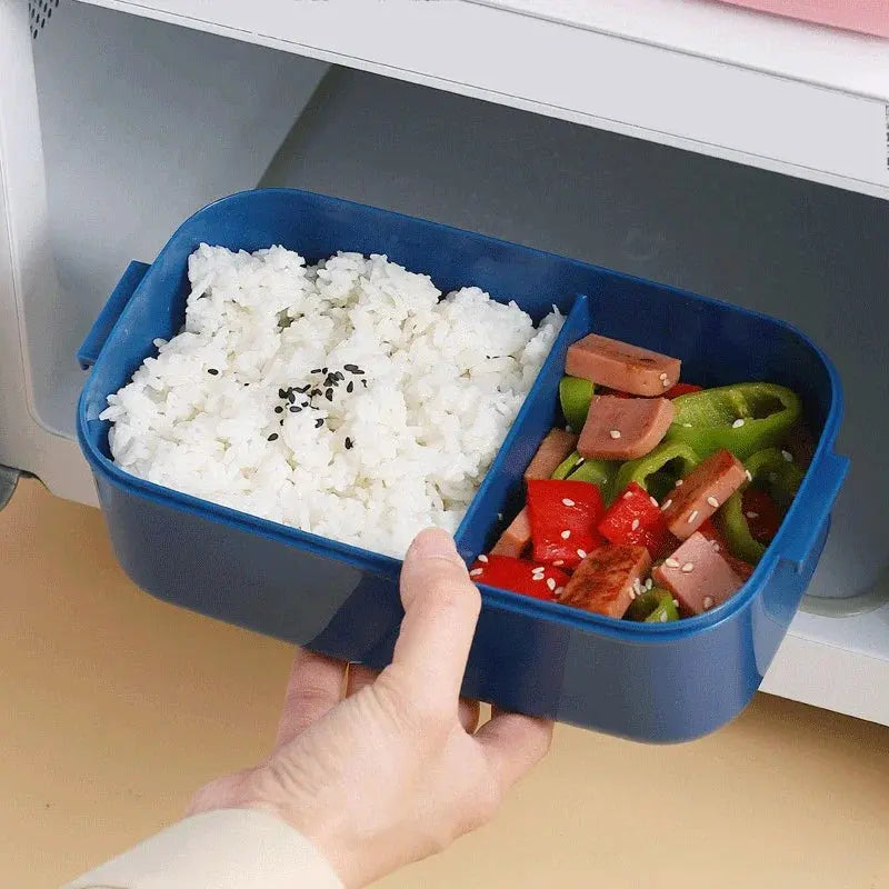 Lunch Box Preservation Box Microwave Heat-resistant Plastic Food Fruit Storage and Sealing Lunch Boxes for Children Adultkitchen upscaleclicks