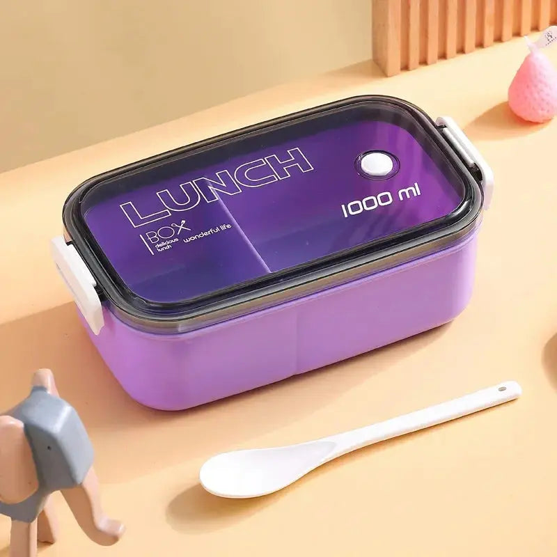 Lunch Box Preservation Box Microwave Heat-resistant Plastic Food Fruit Storage and Sealing Lunch Boxes for Children Adultkitchen upscaleclicks