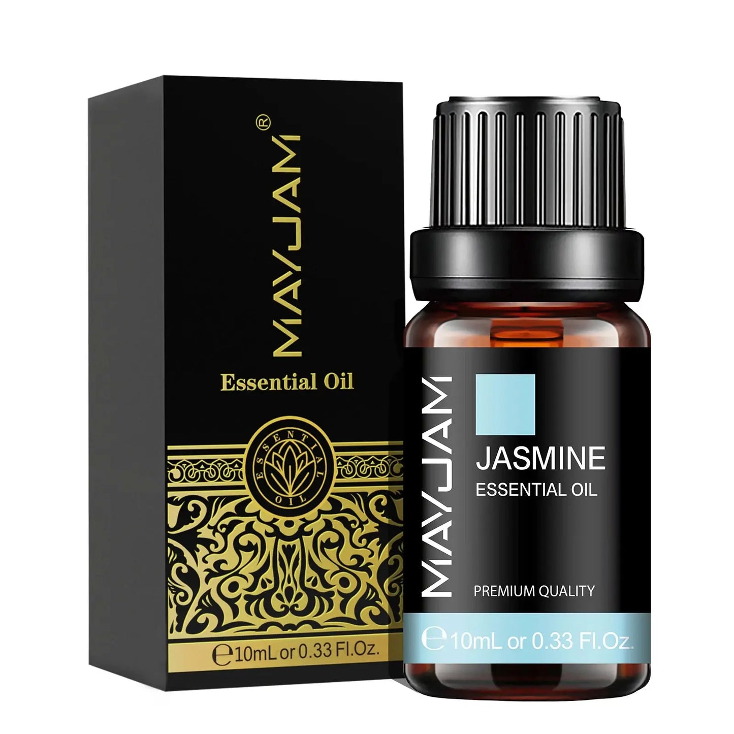 MAYJAM 10ML Essential Oil Lavender Jasmine Eucalyptus Vanilla Sandalwood Bergamot Rosemary Citronella Cinnamon Fragrance Oil upscaleclicks