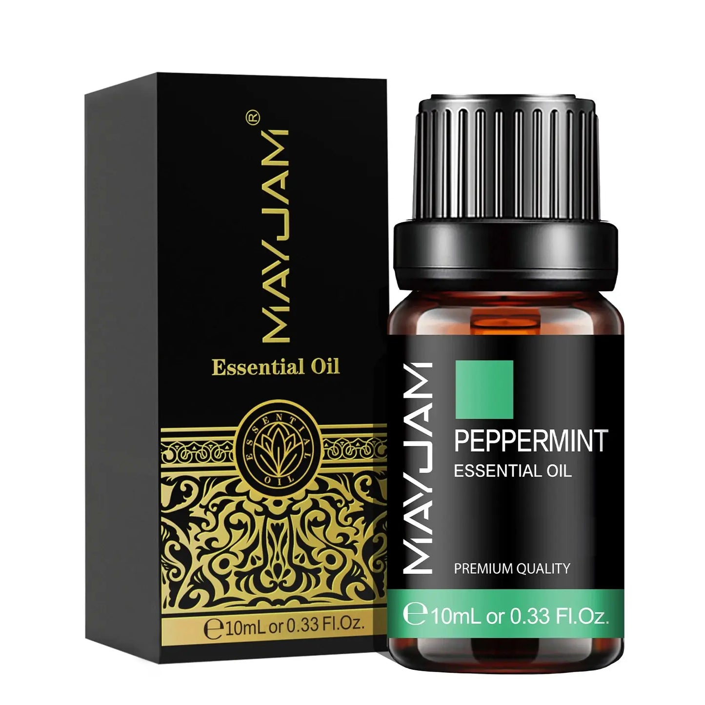 MAYJAM 10ML Essential Oil Lavender Jasmine Eucalyptus Vanilla Sandalwood Bergamot Rosemary Citronella Cinnamon Fragrance Oil upscaleclicks