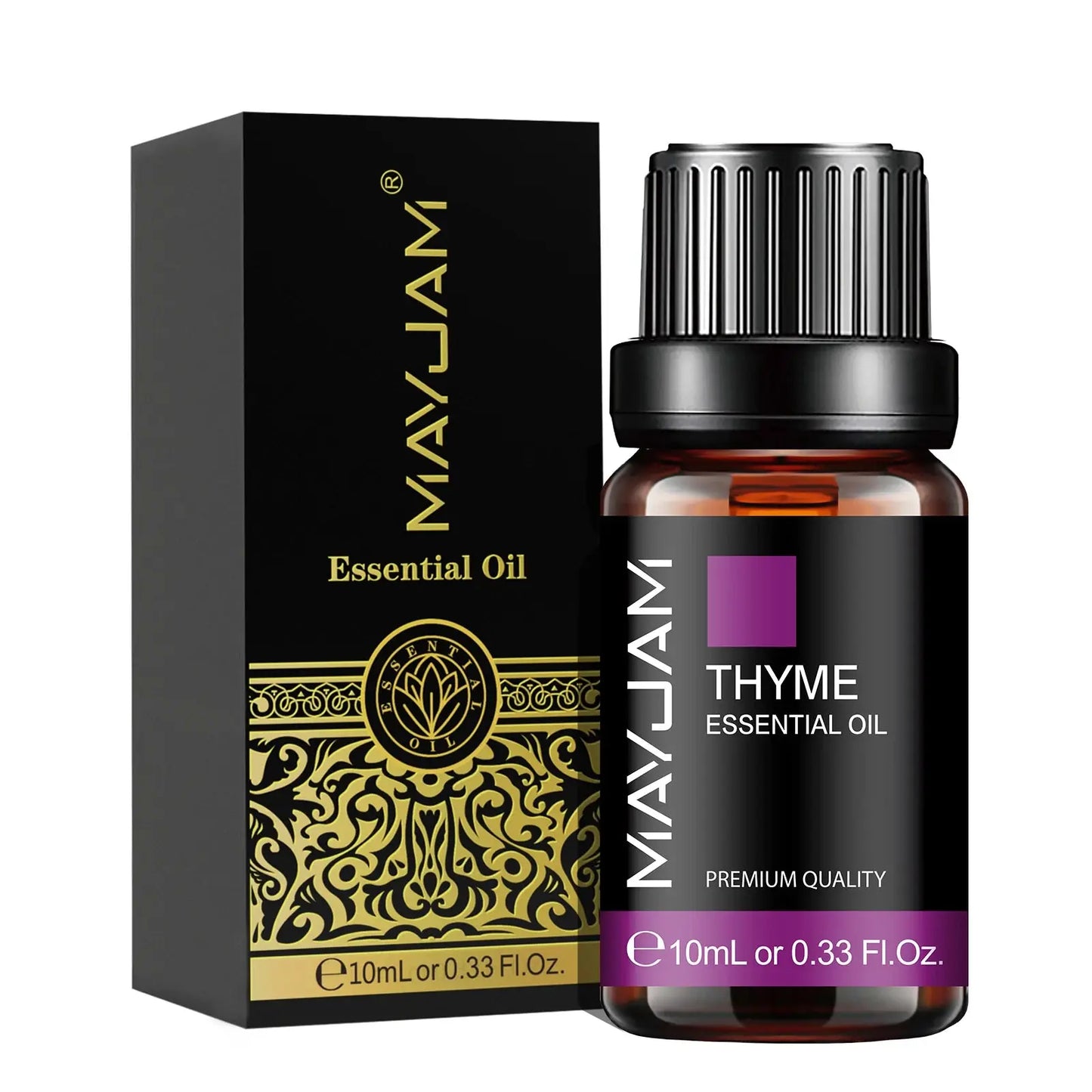 MAYJAM 10ML Essential Oil Lavender Jasmine Eucalyptus Vanilla Sandalwood Bergamot Rosemary Citronella Cinnamon Fragrance Oil upscaleclicks