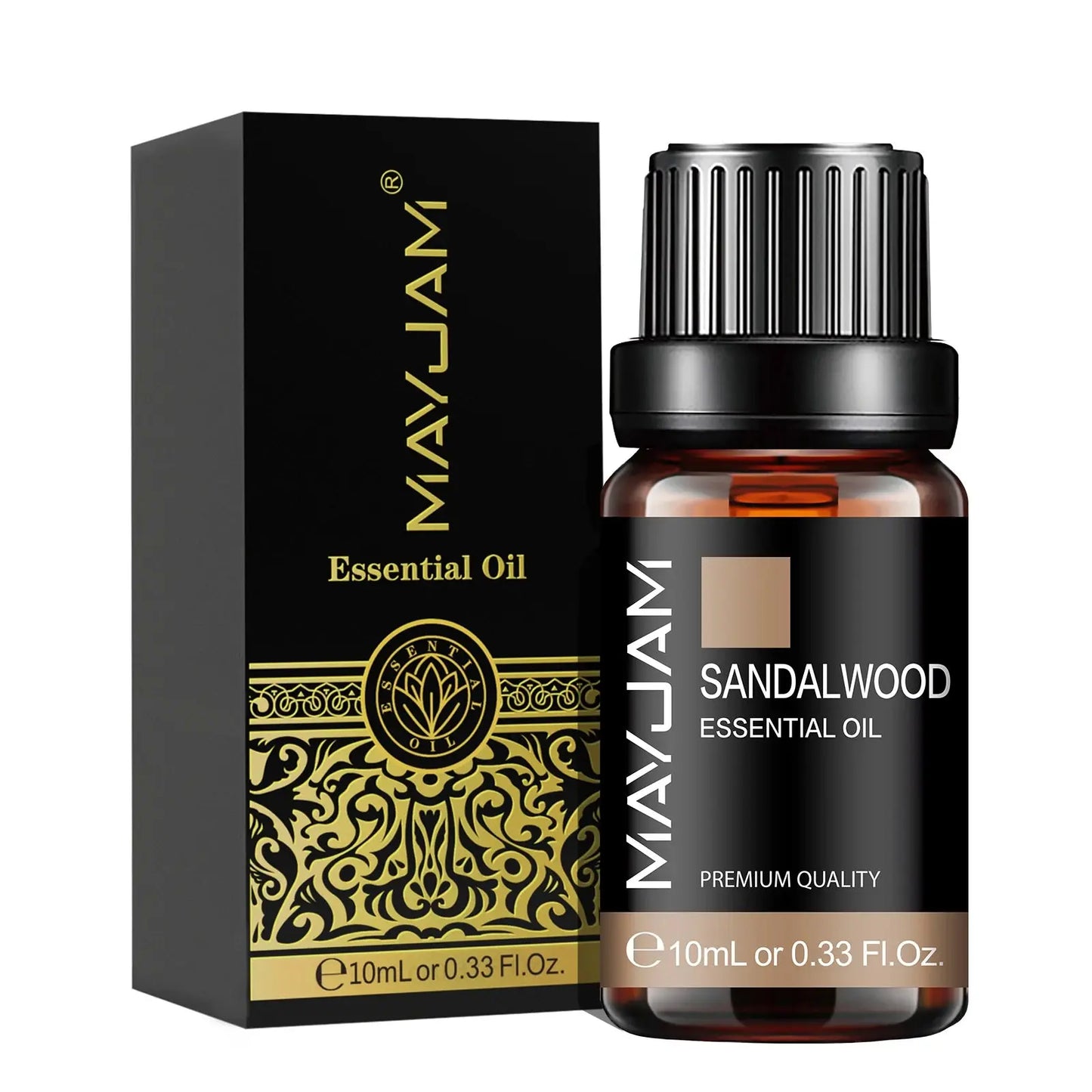 MAYJAM 10ML Essential Oil Lavender Jasmine Eucalyptus Vanilla Sandalwood Bergamot Rosemary Citronella Cinnamon Fragrance Oil upscaleclicks