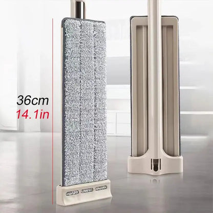 Magic Self-Cleaning Squeeze Mop Microfiber Spin And Go Flat Mop For Washing Floor Home Cleaning Tool Bathroom Accessories Set upscaleclicks