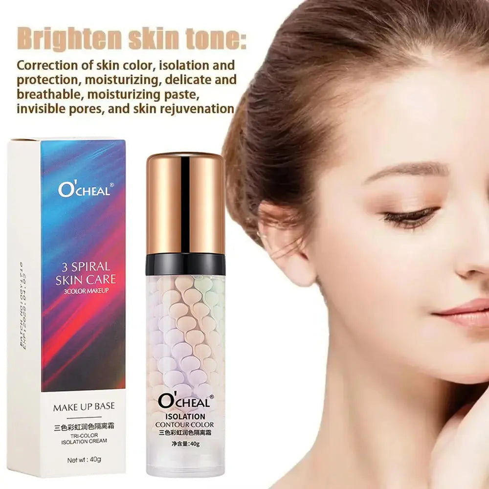 Makeup Primer Breathable BB Cream Not Sticky Face Foundation Intensive Moisturizes Provide Deep Moisture Helps Brighten Skin upscaleclicks