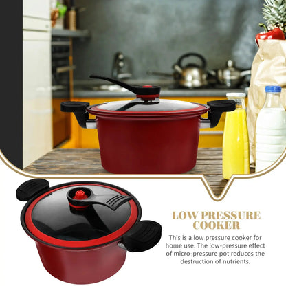 Micro Pressure Cooker Safe Stewed Pot Mini Cookers Stove Cookware Home Miniature upscaleclicks