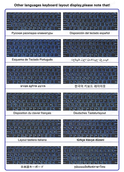 Mini Backlit RGB 10inch Bluetooth Keyboard Wireless mouse Rechargeable for Spanish Russian Hebrew Korean French Arabic Portugal upscaleclicks