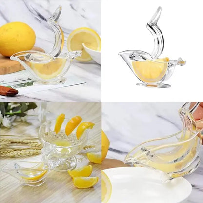 Mini Bird-Shaped Manual Juicer - Perfect for Fresh Orange & Lemon Juice on the Go! 🍊🍋✨