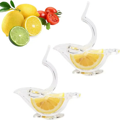 Mini Bird-Shaped Manual Juicer - Perfect for Fresh Orange & Lemon Juice on the Go! 🍊🍋✨