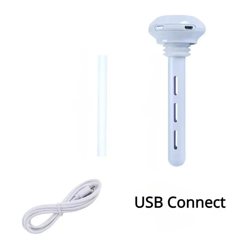 Mini Portable Mist Humidifier No Water Bottle Needed and Adjustable Length Quiet and Convenient suitable for Office Bedroom Car upscaleclicks