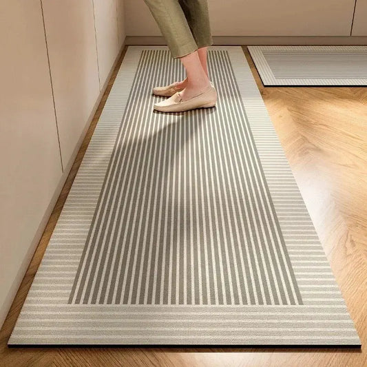 New 1 pc Japanese style soft kitchen diatomite mud floor mat, super anti slip, super absorbent, easy to handle carpet upscaleclicks