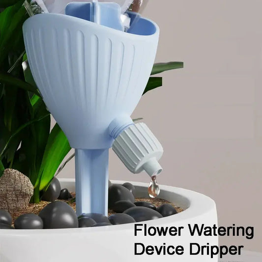 New Flower Watering Device Dripper Automatic Watering Adjustable Flow Rate Watering Flower Irrigator Water Seepage Device upscaleclicks
