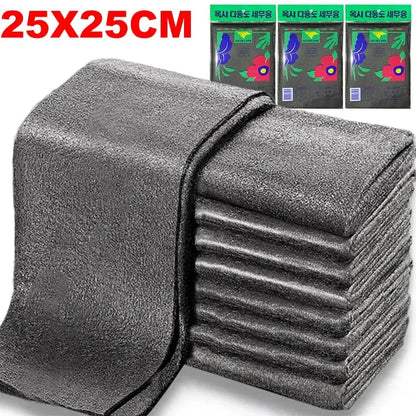 New Thickened Magic Cleaning Glass Cloth Streak Free Reusable Microfiber Cleaning Cloth All-Purpose Towels for Windows Glass upscaleclicks