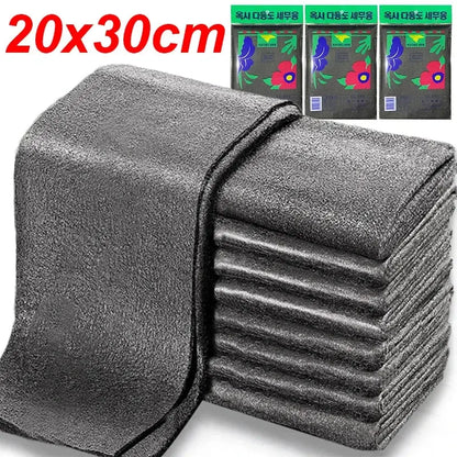 New Thickened Magic Cleaning Glass Cloth Streak Free Reusable Microfiber Cleaning Cloth All-Purpose Towels for Windows Glass upscaleclicks