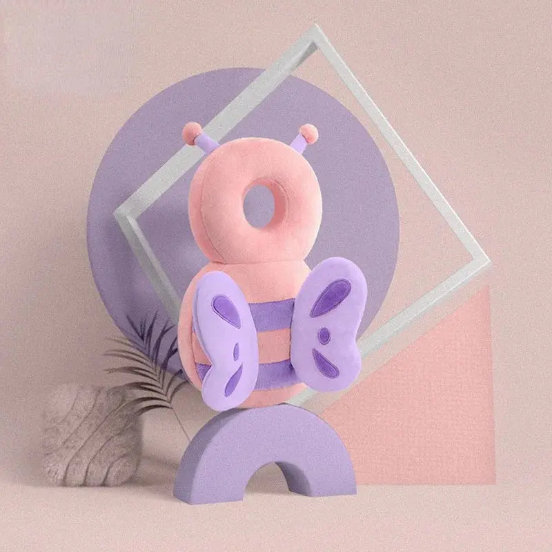 Newborn Headrest Security Pillows Backpack Toddler Baby Head Fall Protection Pad Cushion Cartoon Soft Security Pillows Backpack upscaleclicks