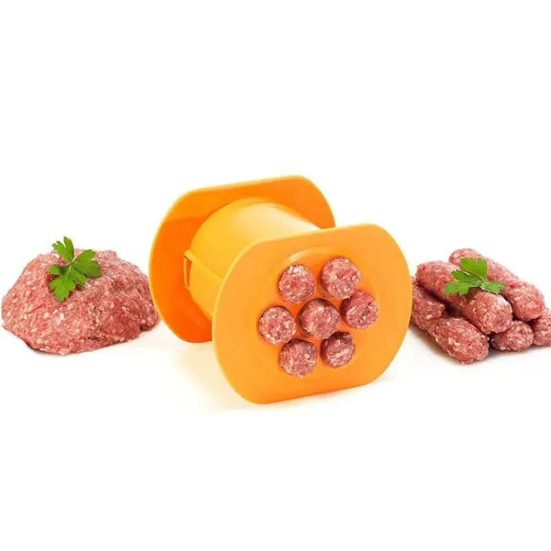 One Press Cevapcici Maker Kitchen Hot Dog Burger Meat  Food Pasta Presser Sausage Making Machine Handmade Gadget Tools upscaleclicks