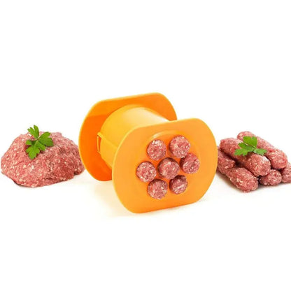 One Press Cevapcici Maker Kitchen Hot Dog Burger Meat  Food Pasta Presser Sausage Making Machine Handmade Gadget Tools upscaleclicks