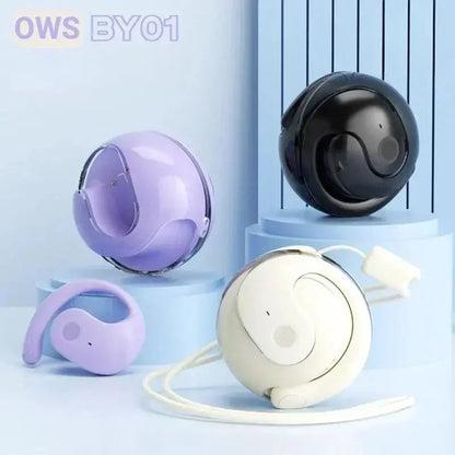 Original BY01 OWS Wireless Bluetooth 5.3 Earphones t26 Long Battery Life Earbuds HIFI Sound quality Headphone Smart HD Call upscaleclicks