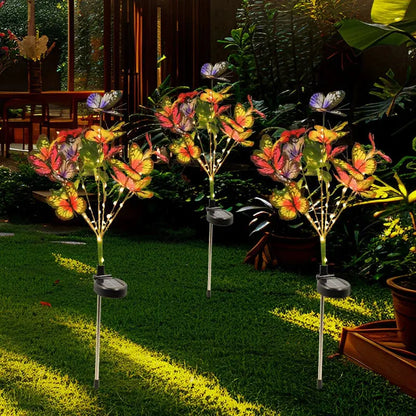 Solar Butterfly Lawn Lights – Outdoor Garden & Wedding Fairy LED Lamps - upscaleclicks