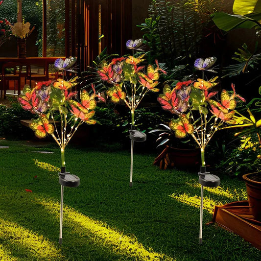 Solar Butterfly Lawn Lights – Outdoor Garden & Wedding Fairy LED Lamps - upscaleclicks