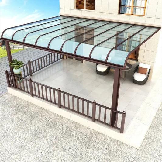 Pergola Gazebos Carport Canopy Garden Buildings Awning Sunroom Pavilion Houses Decoration Waterproof Shadow Patio Yard & Garden upscaleclicks
