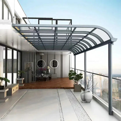 Pergola Gazebos Carport Canopy Garden Buildings Awning Sunroom Pavilion Houses Decoration Waterproof Shadow Patio Yard & Garden upscaleclicks