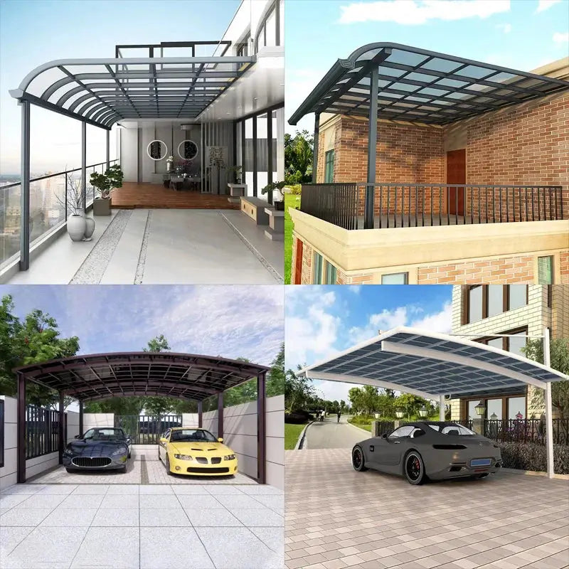 Pergola Gazebos Carport Canopy Garden Buildings Awning Sunroom Pavilion Houses Decoration Waterproof Shadow Patio Yard & Garden upscaleclicks